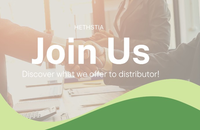 Conviértase en distribuidor de Hethstia