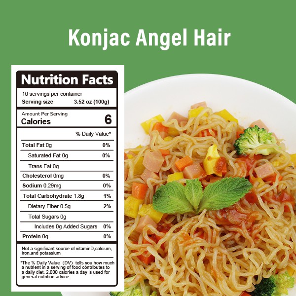 Cabello de ángel Konjac original