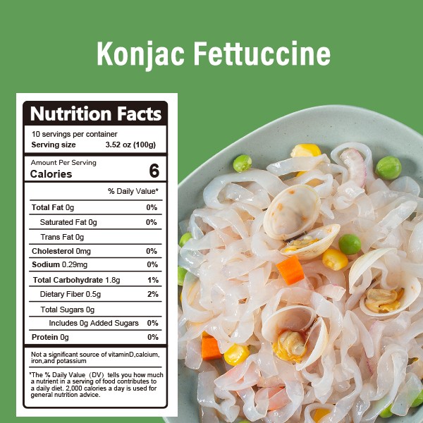 Fettuccine Konjac ecológico