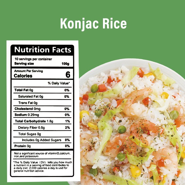 Arroz Konjac ecológico