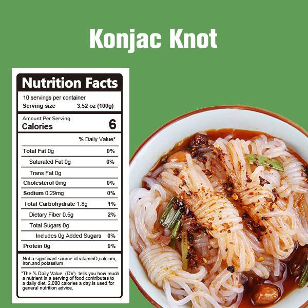 Nudo Konjac (nudo de seda Konjac)