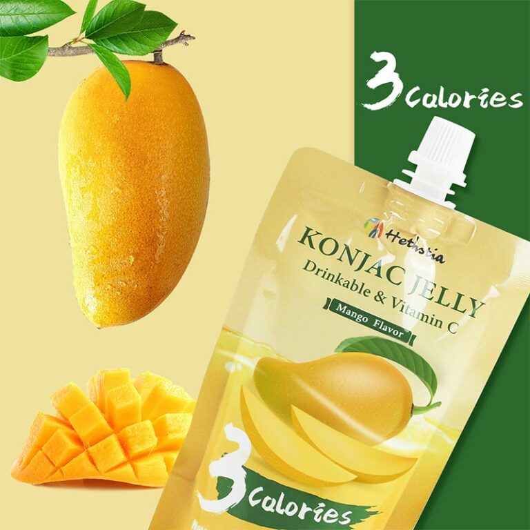 Gelatina de konjac Mango