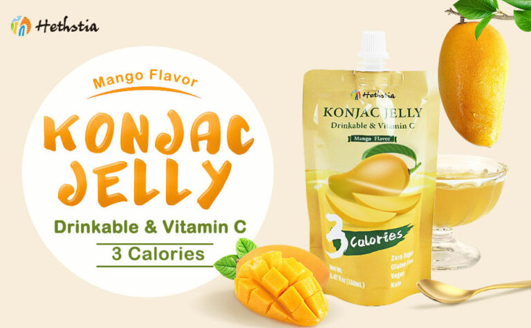 Gelatina de Konjac Sabor Mango Snack