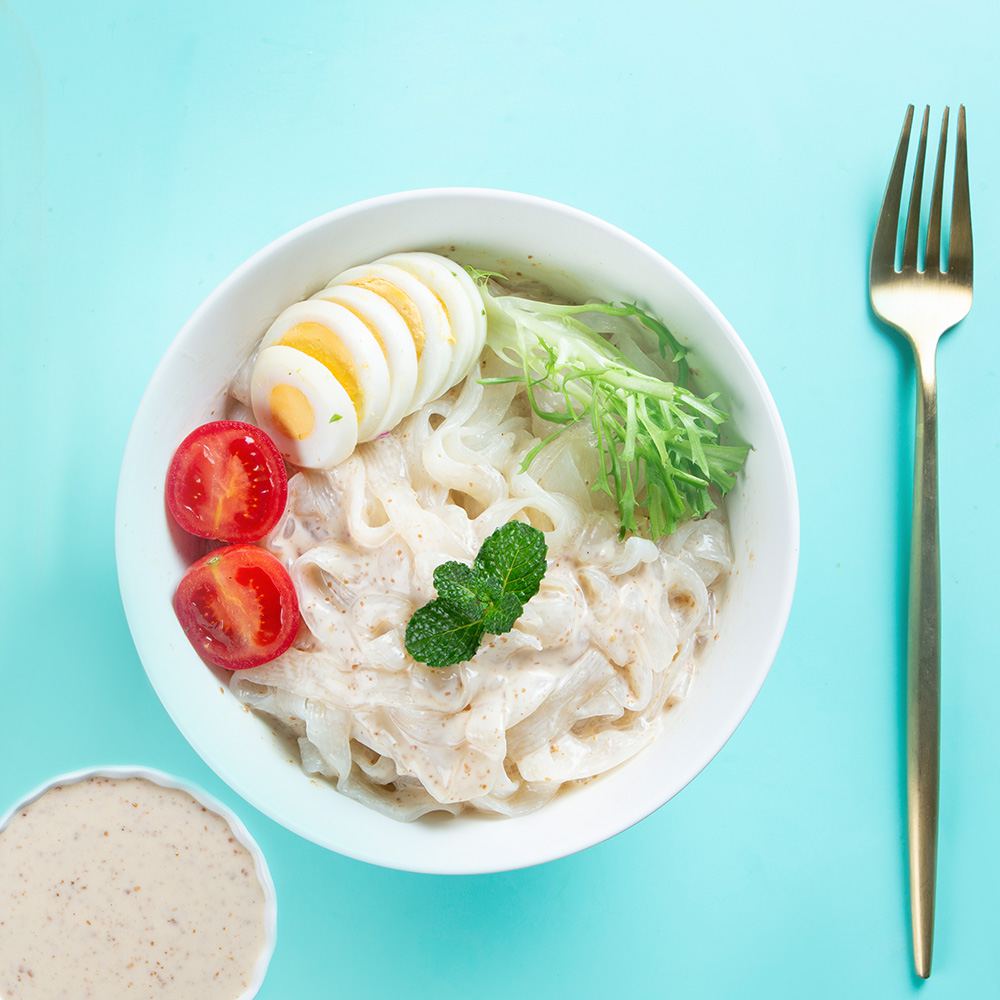 Ensalada de Fideos Konjac con Sabor a Vinagreta