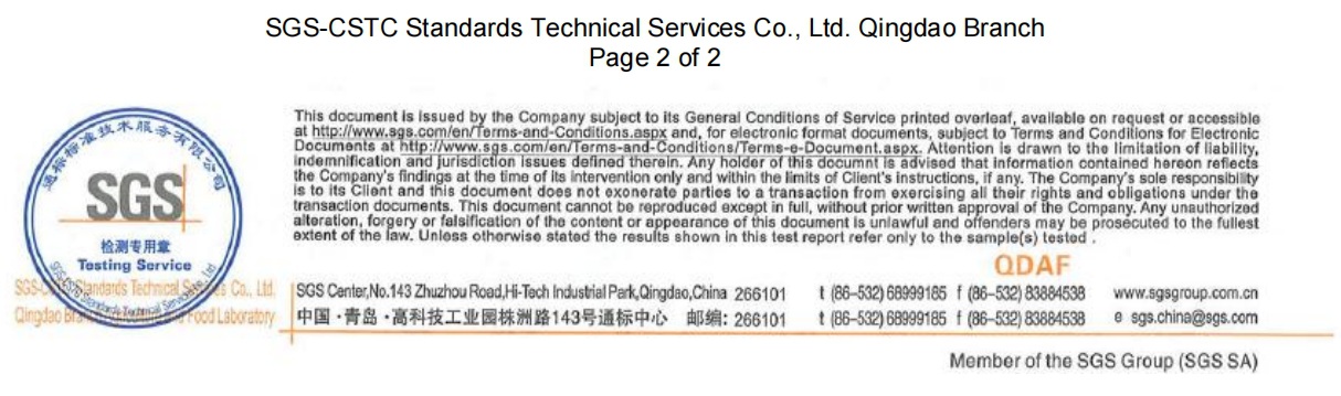 SGS-CSTC Standards Technical Services