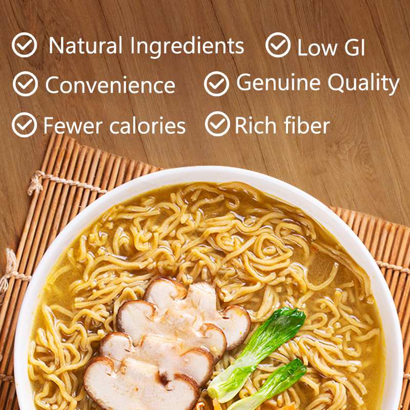 Ramen instantáneos ricos en proteínas