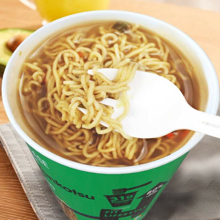 Ramen instantáneo Tonkotsu, Fideos Ramen a granel