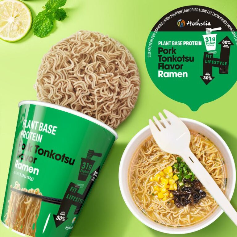 Ramen instantáneo Tonkotsu, Fideos Ramen a granel