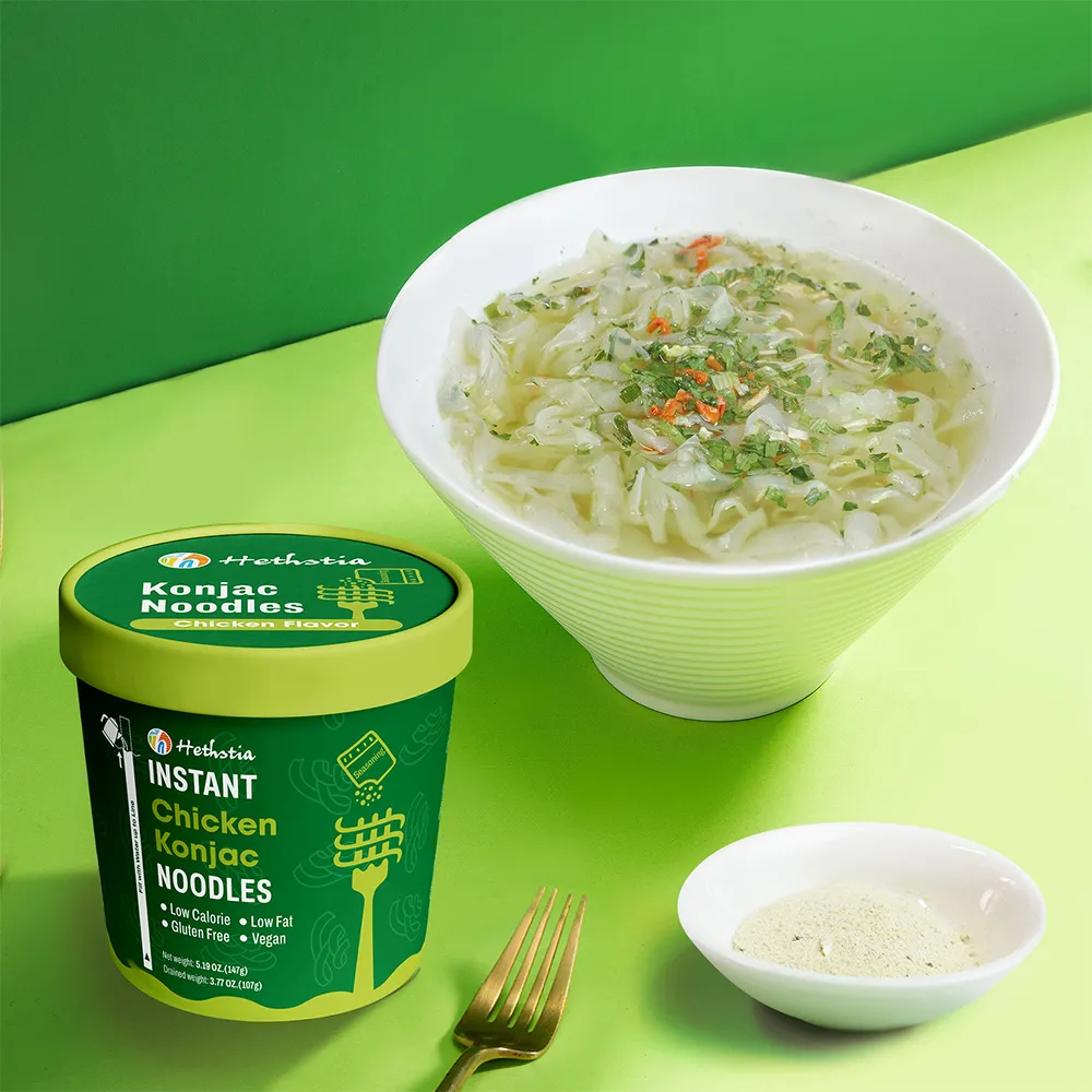 Fideos chinos instantáneos sabor pollo