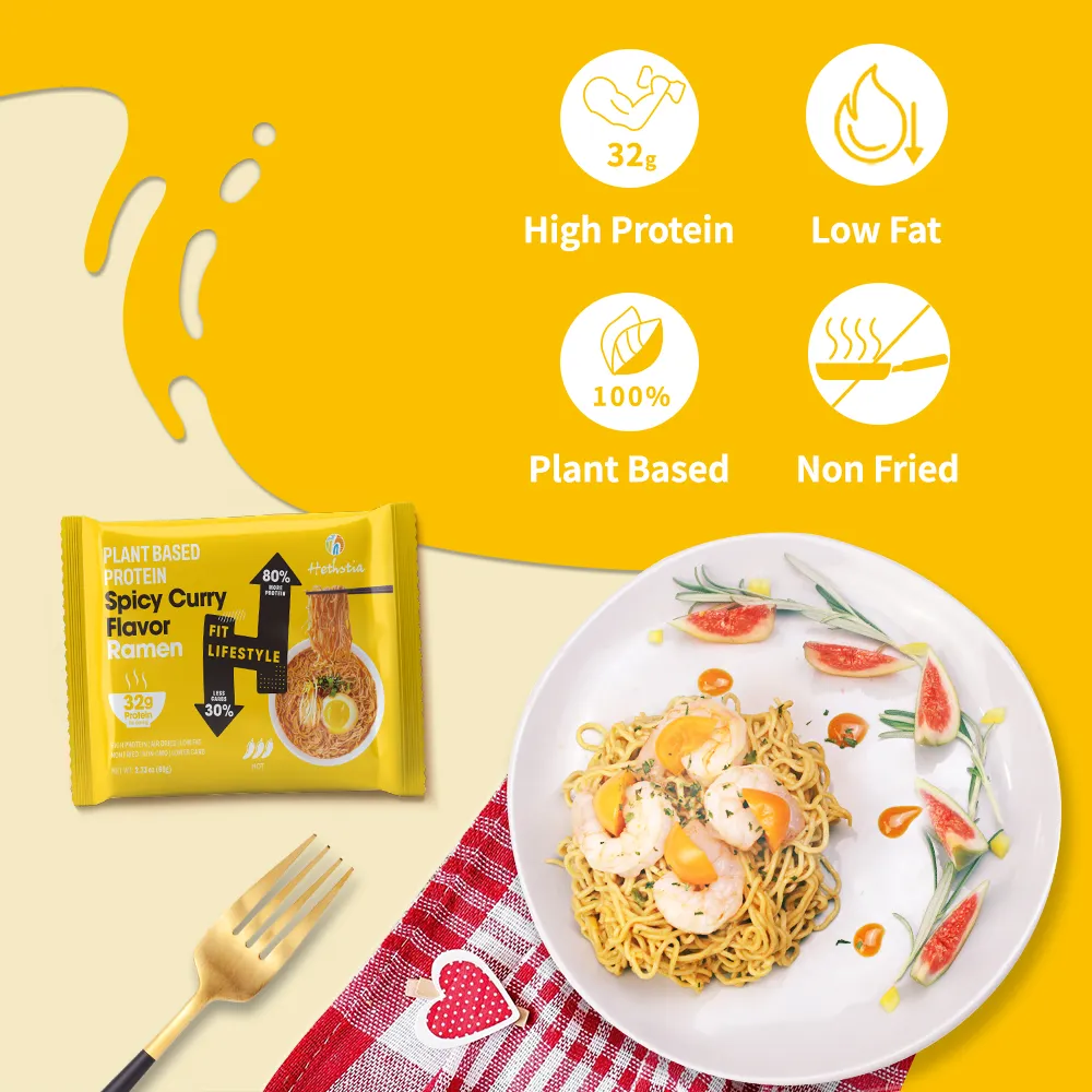Pasta alta en proteínas y baja en carbohidratos