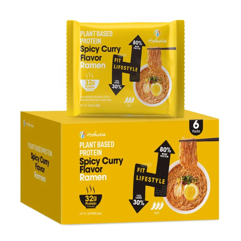 Pasta alta en proteínas y baja en carbohidratos