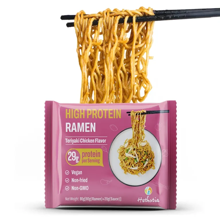 Proveedor de fideos Ramen instantáneos ricos en proteínas