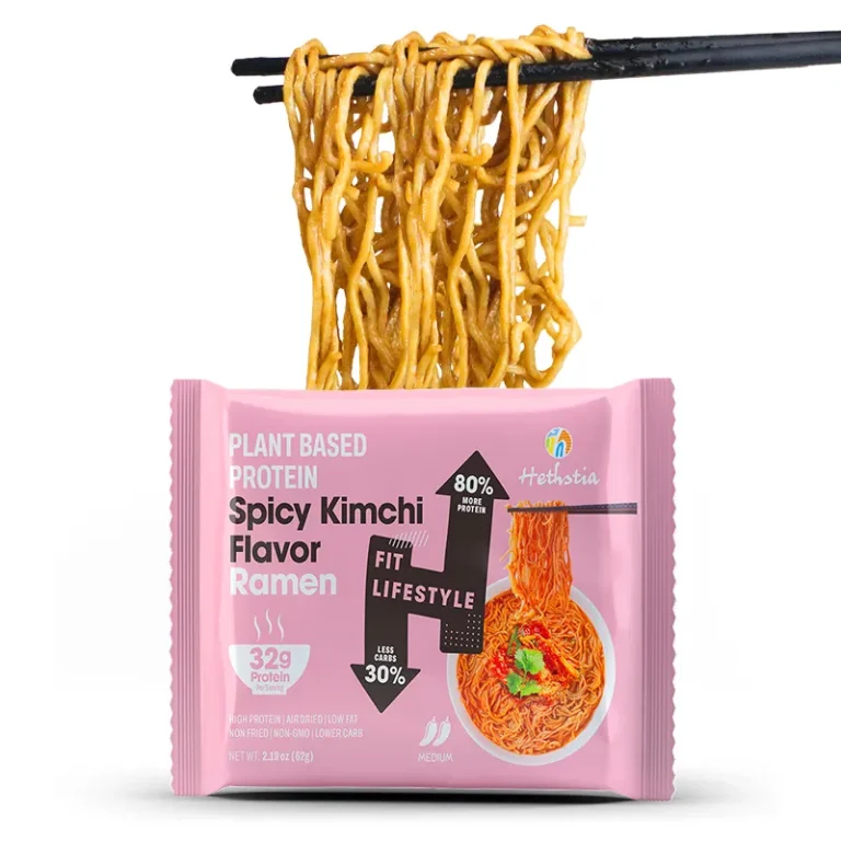 Proveedor de fideos Ramen instantáneos ricos en proteínas