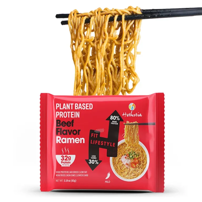 Proveedor de fideos Ramen instantáneos ricos en proteínas