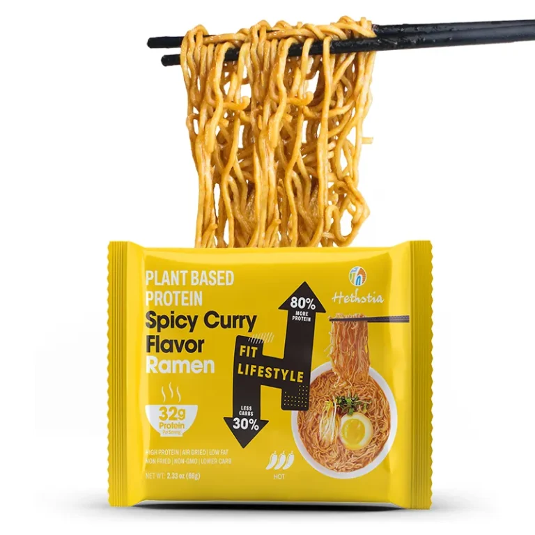 Proveedor de fideos Ramen instantáneos ricos en proteínas