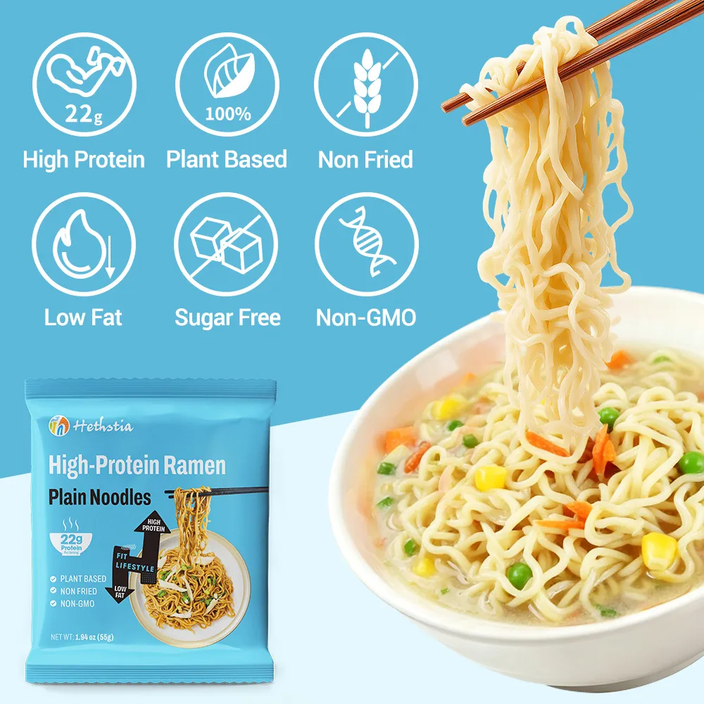 Fideos udon simples altos en proteínas, Fideos Udon saludables al por mayor